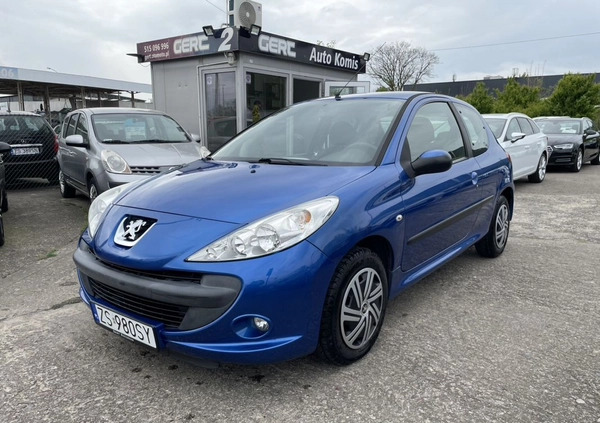 Peugeot 206 plus cena 12900 przebieg: 107000, rok produkcji 2009 z Szczecin małe 92